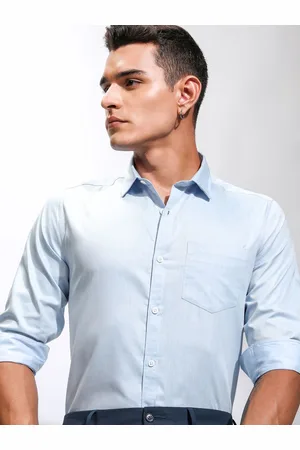 Highlander Men Solid Slim Fit Formal Shirt