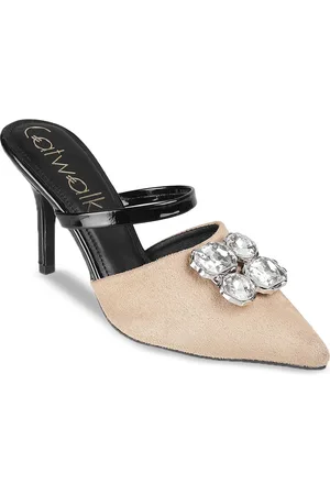 Catwalk Women Pointed Toe Suede Fashion Mary Janes