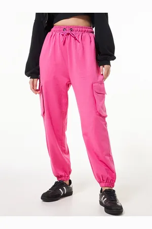 Bewakoof 1.0 Women Loose Fit Mid Rise Cargo Joggers