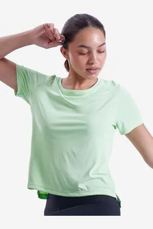 DECATHLON Women Solid Round Neck T-shirt