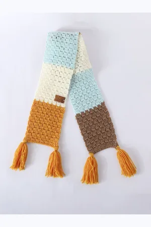 FUNKRAFTS Kids Patterned Acrylic Mufflers