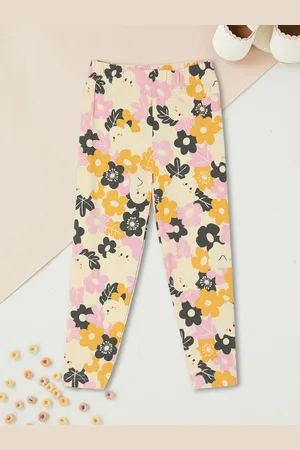 Max Collection Girls Printed Ankle Length Leggings