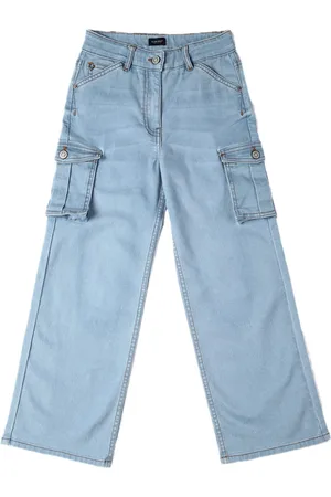 Allen Solly Girls Mid-Rise Regular Fit Jeans