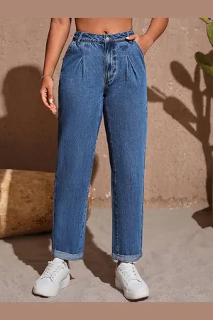 KOTTY Women Straight Fit High-Rise Stretchable Jeans
