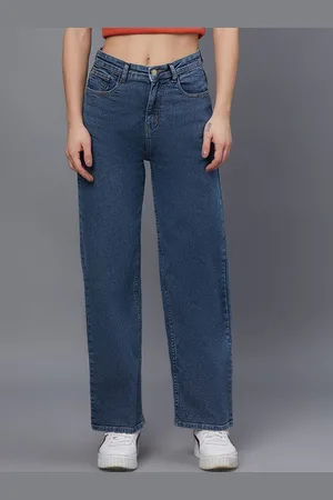KOTTY Women Straight Fit High-Rise Stretchable Jeans