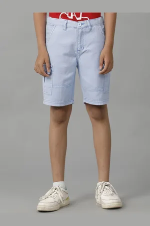 UNDER FOURTEEN ONLY Boys Cotton Slim Fit Fashion Shorts