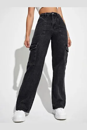 KOTTY Women Jean Straight Fit High-Rise Stretchable Jeans