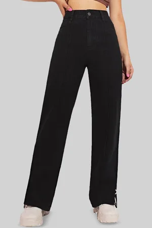 KOTTY Women Straight Fit High-Rise Stretchable Jeans