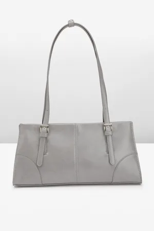 MANGO Structured Shoulder Bag