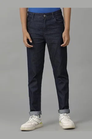 UNDER FOURTEEN ONLY Boys Slim Fit Mid-Rise Cotton Jeans