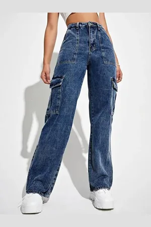 KOTTY Women Jean Straight Fit High-Rise Stretchable Jeans