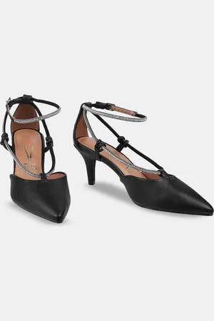 VIZZANO Colourblocked Party Stiletto Pumps with Buckles