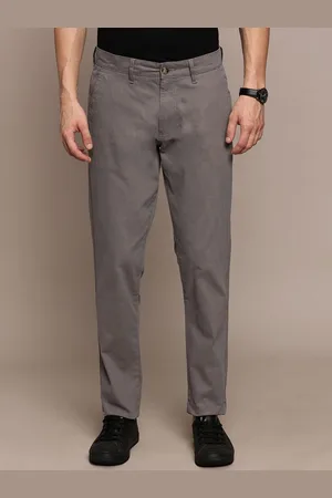 Nautica Men Smart Slim Fit Solid Casual Cotton Chinos Trousers