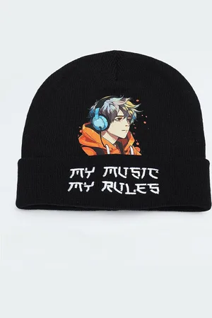 Max Collection Boys Printed Beanie