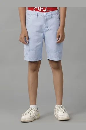 UNDER FOURTEEN ONLY Boys Mid-Rise Slim Fit Fashion Shorts