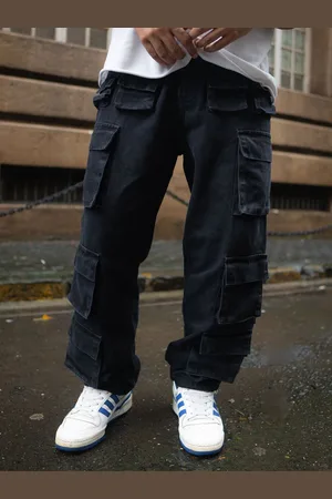 Powerlook Men Loose Fit Cargos Trousers