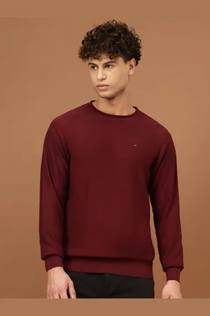 Richlook Men Round Neck Long Sleeves Sweatshirt