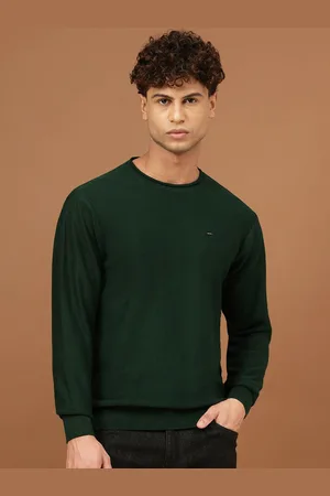 Richlook Men Round Neck Long Sleeves Sweatshirt