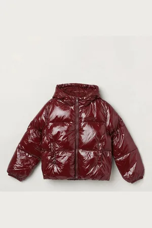 Tommy Hilfiger Girls Stand Collar Outdoor Puffer Jacket