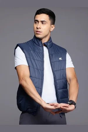 HRX Rapid-Dry Longline Training Padded Gilet Jacket