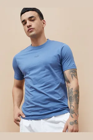 Kappa Men Solid Round Neck Cotton T-shirt
