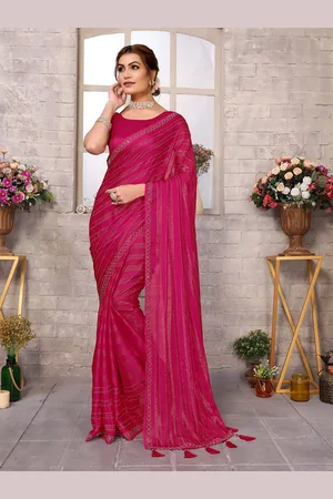 Kalini Women Embellished Saree With Blouse Piece