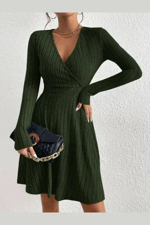 HERE&NOW Women Wrap Mini Dress