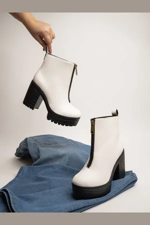 Stylestry Mid-Top Block Boots