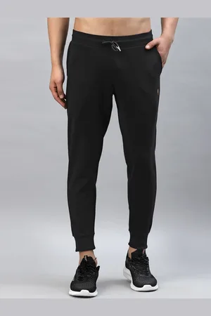 Red Tape Men Black Solid Joggers
