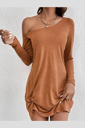 HERE&NOW Women One-Shoulder Mini Dress