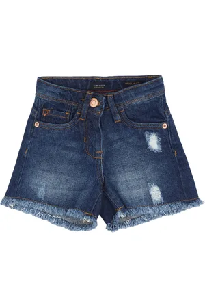 Allen Solly Girls Washed Shorts