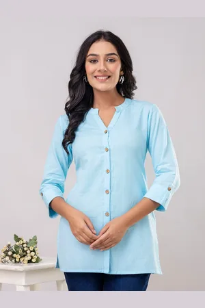 Kohsh Women Solid Cotton Top
