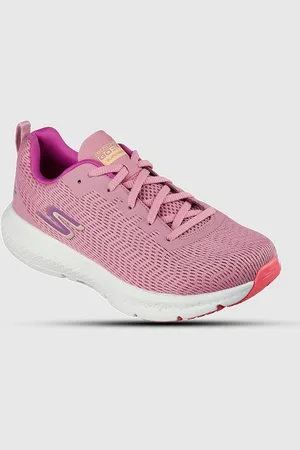 Skechers Women Pink Mesh GO RUN SUPERSONIC Running Non-Marking Shoes
