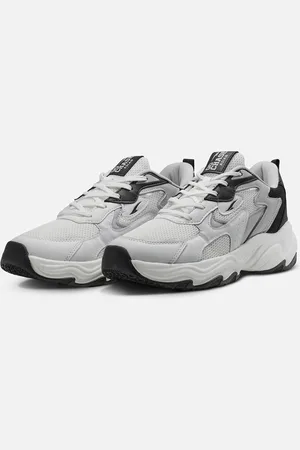 ASIAN Men Mesh Running Non-Marking Lace-Ups Shoes