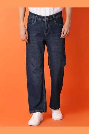 V-Mart Men Straight Fit Light Fade Cotton Jeans