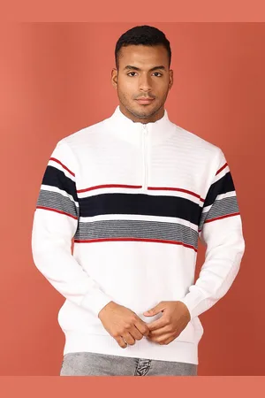V-Mart Men Colourblocked Pullover