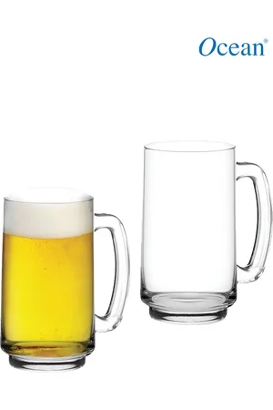 Ocean Transparent 2 Pieces Beer Glasses 357ml