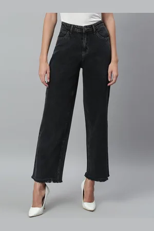 KOTTY Women Jean Straight Fit High-Rise Stretchable Jeans
