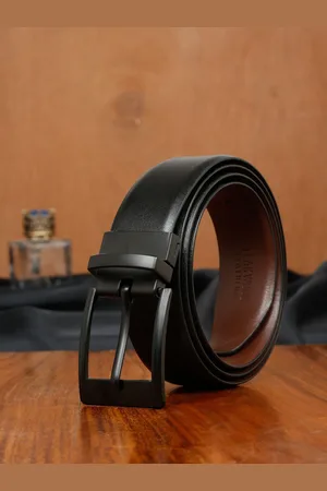Teakwood Leathers Men Leather Formal Belt
