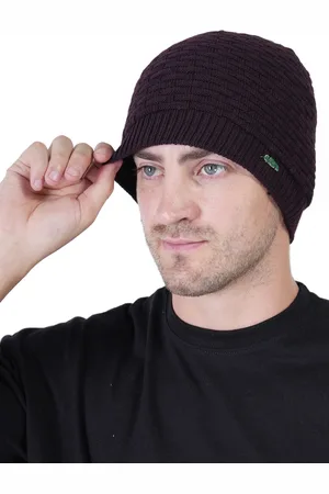 Teemoods Men Self Design Beanie