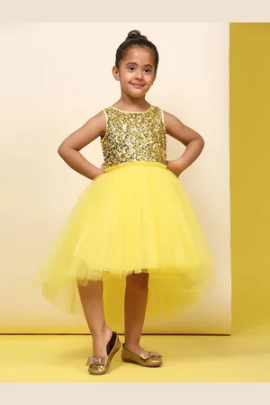 Toy Balloon Kids Girls Net Fit & Flare Dress