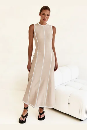HERE&NOW Womens Bodycon Maxi Dress