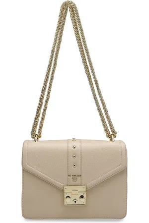 Da Milano Women Textured Structured Leather Shoulder Bag