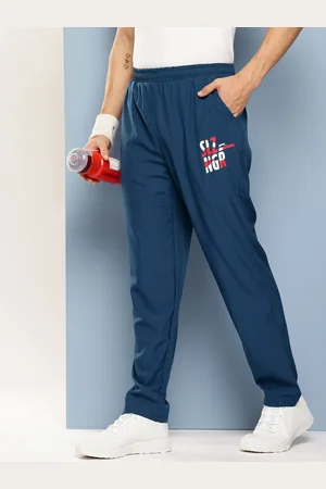 Slazenger Men Brand Logo Printed Ultra Dry Training Track Pants