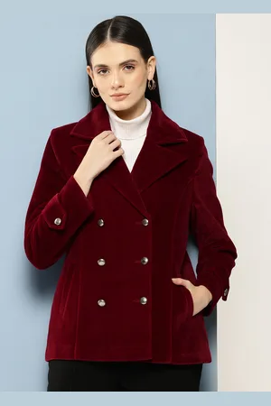 Chemistry Double-Breasted Pea Coat