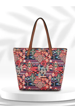 DressBerry Floral Printed Oversized Shopper Tote Bag