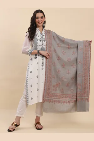 La Vastraa Women Ethnic Motifs Woven Design Shawl