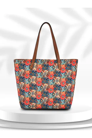 DressBerry Floral Printed Oversized Shopper Tote Bag