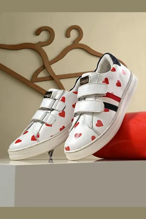 FRESH 1947 FEET Kids Velcro Round Toe Sneakers