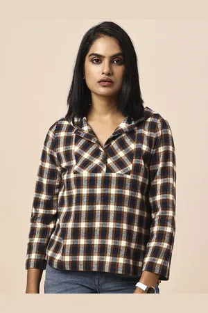 Chemistry Women Opaque Checked Casual Shirt